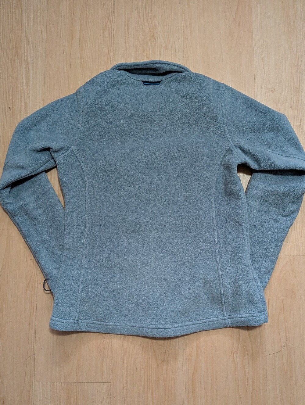 Columbia Women's Full-Zip Fleece Jacket Light Gray Medium - Picture 5 of 5